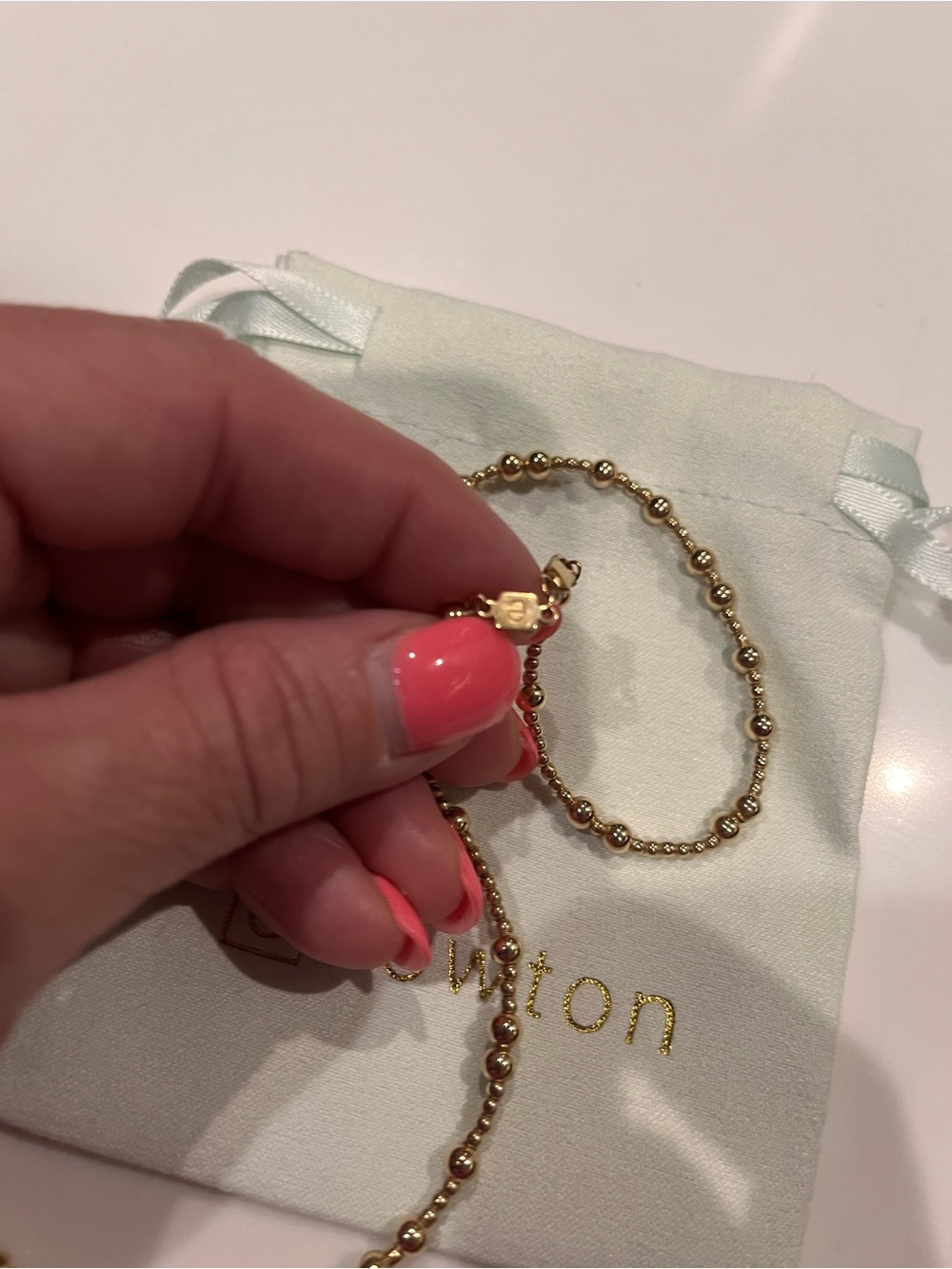 Enewton choker hope unwritten - gold 15in choker - Picture 2 of 2